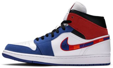 Foto do produto Tênis Air Jordan 1 Mid Multicolored Swoosh