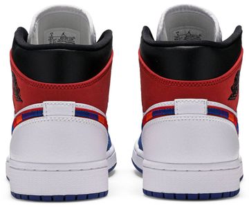 Foto do produto Tênis Air Jordan 1 Mid Multicolored Swoosh
