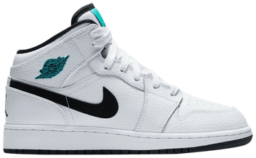 Foto do produto Tênis Air Jordan 1 Retro Mid GS Hyper Jade