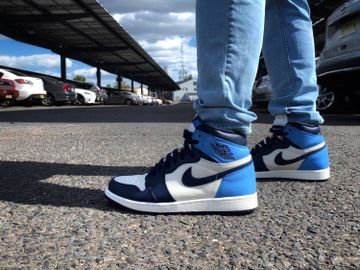 Foto do produto Tênis Air Jordan 1 Retro High OG Obsidian