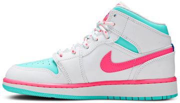 Foto do produto Tênis Air Jordan 1 Mid GS Digital Pink