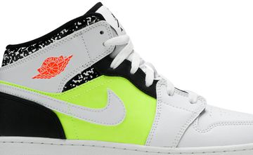 Foto do produto Tênis Air Jordan 1 Mid GS Notebook
