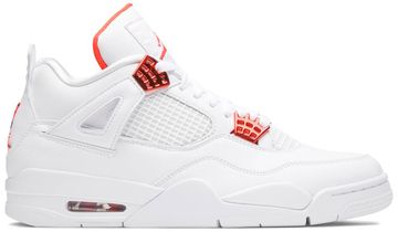 Foto do produto Tênis Air Jordan 4 Retro Orange Metallic