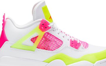Foto do produto Tênis Air Jordan 4 Retro GS Lemon Venom