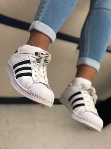Foto do produto Tênis Adidas Superstar White Black