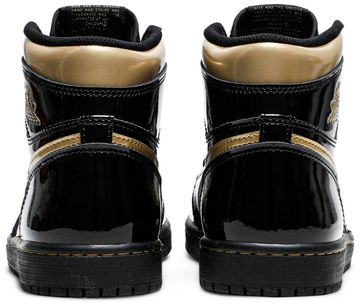 Foto do produto Tênis Air Jordan 1 Retro High OG Black Metallic Gold