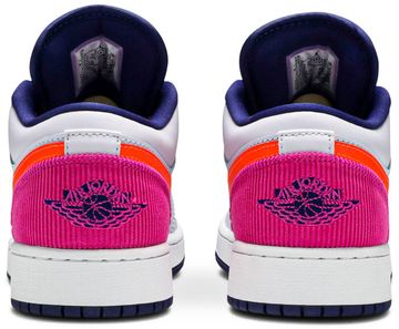 Foto do produto Tênis Air Jordan 1 Low GS Fire Pink Hyper Crimson