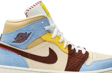 Foto do produto Tênis Maison Chateau Rouge x Air Jordan 1 Mid SE Fearless