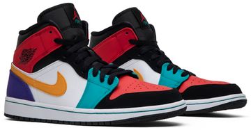 Foto do produto Tênis Air Jordan 1 Mid Multi-Color