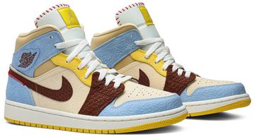 Foto do produto Tênis Maison Chateau Rouge x Air Jordan 1 Mid SE Fearless