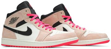 Foto do produto Tênis Air Jordan 1 Mid SE Crimson Tint
