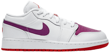 Foto do produto Tênis Air Jordan 1 Low GS White Berry