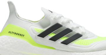 Foto do produto Tênis Adidas Ultraboost 21 White Solar Yellow