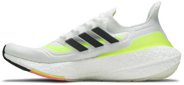 Foto do produto Tênis Adidas Ultraboost 21 White Solar Yellow