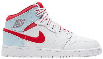 Foto do produto Tênis Air Jordan 1 Mid GS Topaz Mist