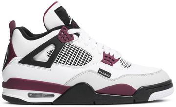 Foto do produto Tênis Paris Saint-Germain x Air Jordan 4 Retro Bordeaux