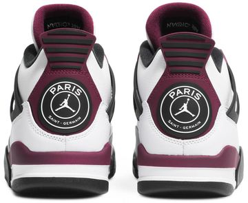 Foto do produto Tênis Paris Saint-Germain x Air Jordan 4 Retro Bordeaux