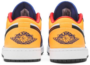Foto do produto Tênis Air Jordan 1 Low White Deep Royal Blue