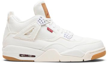 Foto do produto Tênis Levi's x Air Jordan 4 Retro White Denim