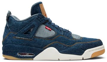 Foto do produto Tênis Levi's x Air Jordan 4 Retro Denim