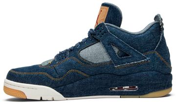 Foto do produto Tênis Levi's x Air Jordan 4 Retro Denim