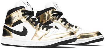 Foto do produto Tênis Air Jordan 1 Mid SE Metallic Gold