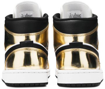 Foto do produto Tênis Air Jordan 1 Mid SE Metallic Gold