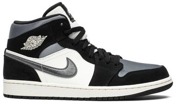 Foto do produto Tênis Air Jordan 1 Mid SE Satin Smoke Grey