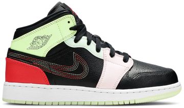 Foto do produto Tênis Air Jordan 1 Mid Glow In The Dark
