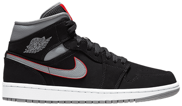 Foto do produto Tênis Air Jordan 1 Mid Black Grey