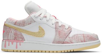 Foto do produto Tênis Air Jordan 1 Low GS Strawberry Ice Cream