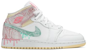 Foto do produto Tênis Air Jordan 1 Mid SE GS Ice Cream