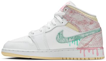Foto do produto Tênis Air Jordan 1 Mid SE GS Ice Cream