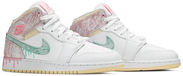 Foto do produto Tênis Air Jordan 1 Mid SE GS Ice Cream