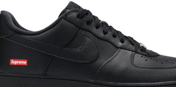 Foto do produto Tênis Nike Supreme x Air Force 1 Low Box Logo - Black