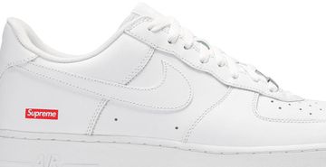 Foto do produto Tênis Nike Supreme x Air Force 1 Low Box Logo - White