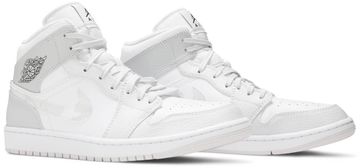 Foto do produto Tênis Air Jordan 1 Mid Grey Camo