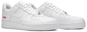 Foto do produto Tênis Nike Supreme x Air Force 1 Low Box Logo - White