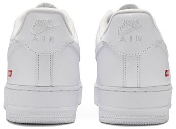 Foto do produto Tênis Nike Supreme x Air Force 1 Low Box Logo - White