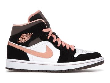Foto do produto Tênis Air Jordan 1 Mid SE Peach Mocha
