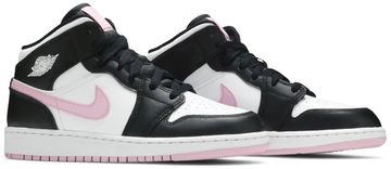 Foto do produto Tênis Air Jordan 1 Mid GS White Light Arctic Pink