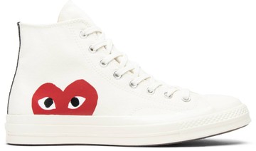 Foto do produto Tênis Comme des Garçons x Chuck Taylor All Star Hi Milk