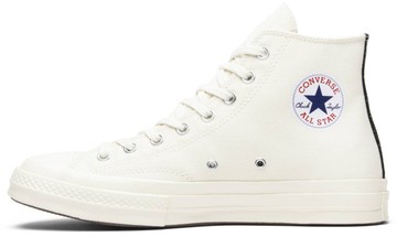 Foto do produto Tênis Comme des Garçons x Chuck Taylor All Star Hi Milk