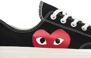 Foto do produto Tênis Comme des Garçons Play x Chuck 70 Low Black White