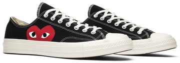 Foto do produto Tênis Comme des Garçons Play x Chuck 70 Low Black White