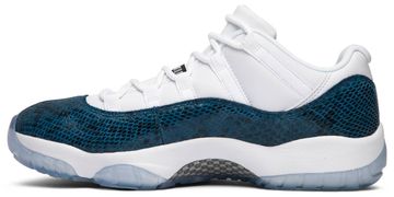 Foto do produto Tênis Air Jordan 11 Retro Low Navy Snakeskin 2019