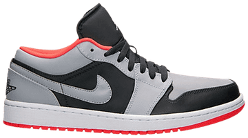 Foto do produto Tênis Air Jordan 1 Low Wolf Grey Infrared