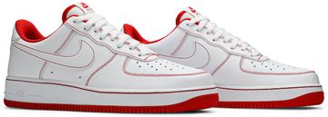 Foto do produto Tênis Nike Air Force 1 '07 Contrast Stitch - White University Red