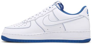 Foto do produto Tênis Nike Air Force 1 '07 Contrast Stitch - White Game Royal