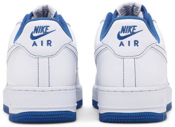 Foto do produto Tênis Nike Air Force 1 '07 Contrast Stitch - White Game Royal